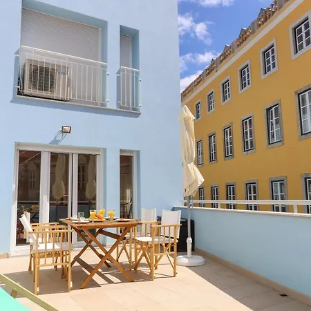 Apartament Azulejos' Charming With Terrace 2 By Lisbonne Collection Lizbona