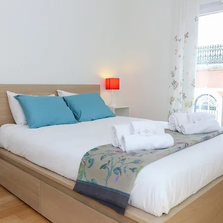 Daire Azulejos' Charming With Terrace 2 By Lisbonne Collection *